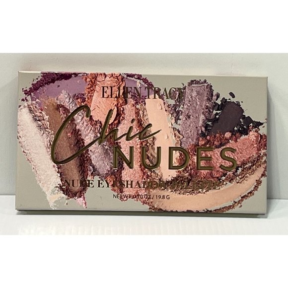 Ellen Tracy - Chic Nudes - Nude Eyeshadow Palette - 18 Colors - Picture 2 of 8